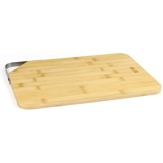 TABLA CORTAR BAMBU/METAL 31X20.3CM QUTTIN image 0