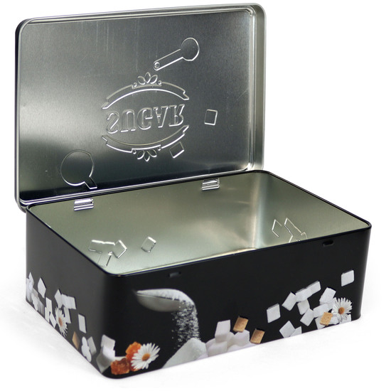 BOTE METAL AZUCAR 20X13X7CM QUTTIN image 0