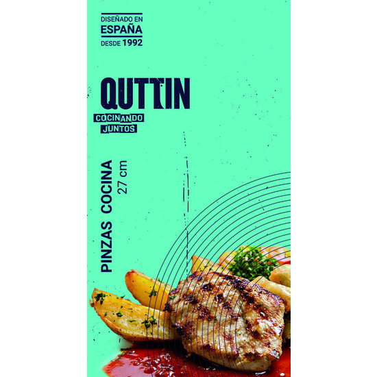 PINZAS COCINA METAL-TPR 27CM QUTTIN image 8