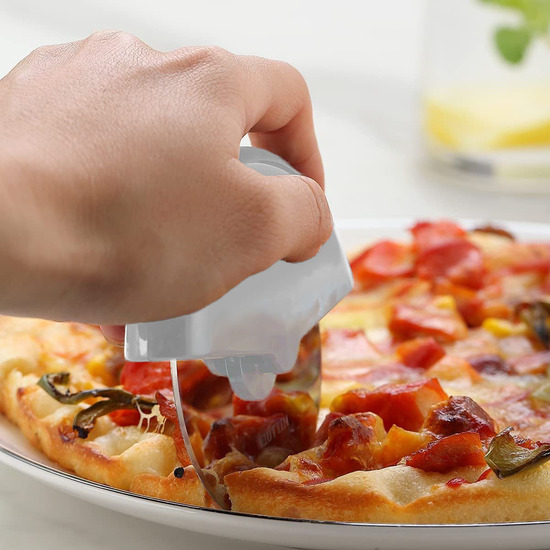 CORTAPIZZA ACERO/ABS QUTTIN image 1