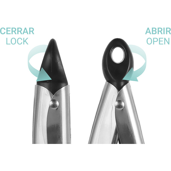 PINZAS COCINA ACERO 33CM QUTTIN image 1