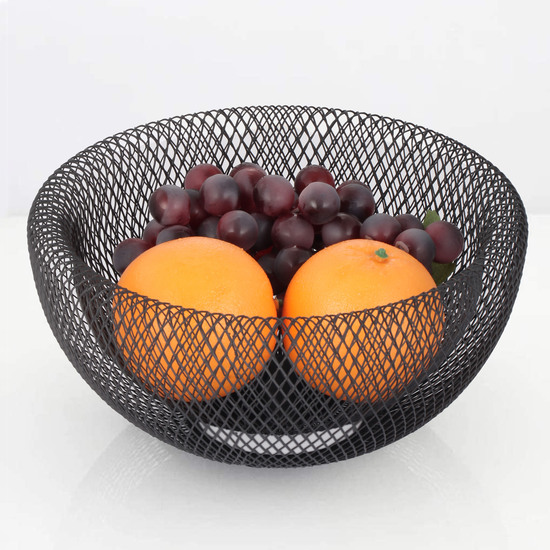 CESTA METAL FRUTERO 30X13.5CM CONFORTIME image 1