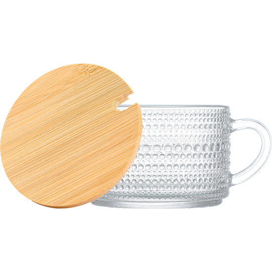 AZUCARERO VIDRIO TAPA BAMBU 2-SURT LA MEDITERRANE image 9