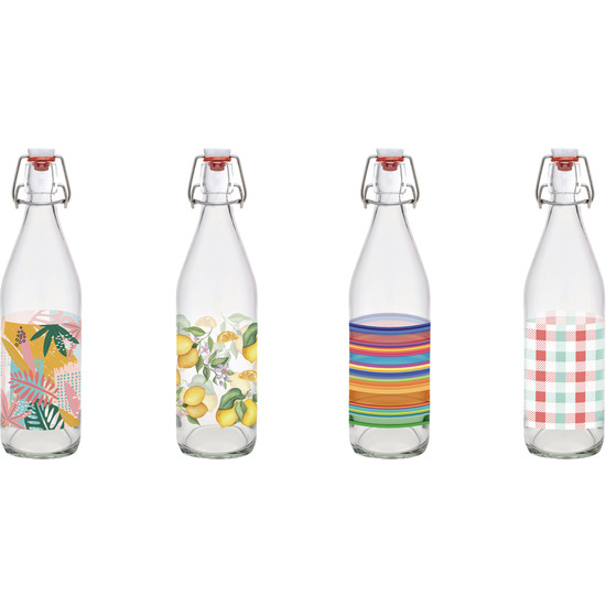 PRJ BOTELLA VIDRIO DECORADA DESIGNS 1L LA ME image 5