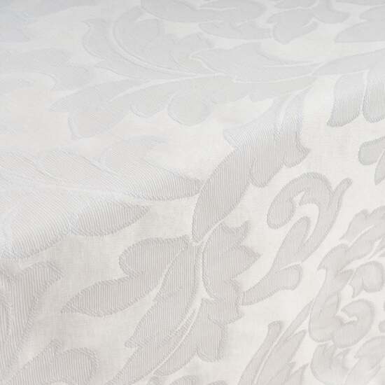 MANTEL ANTIMANCHAS JACQUARD MODELO ACACIA 3233 BLANCO 100X160 CM image 4