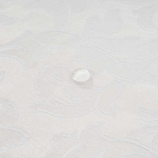 MANTEL ANTIMANCHAS JACQUARD MODELO ACACIA 3233 BLANCO 100X160 CM image 5