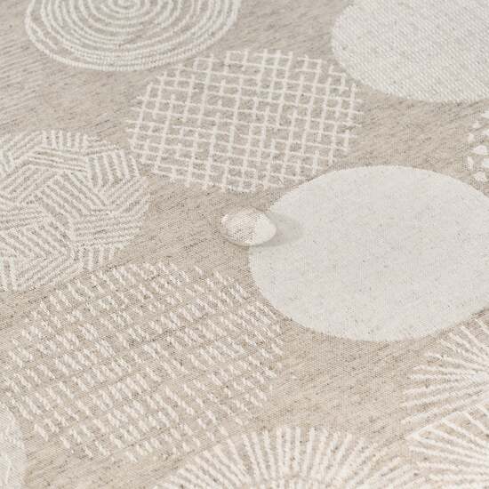 MANTEL ANTIMANCHAS JACQUARD MODELO ACACIA 3115 LINO 200X140 CM image 5