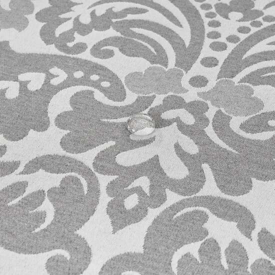 MANTEL ANTIMANCHAS JACQUARD MODELO ALAMO 4033 GRIS PERLA 100X140 CM image 5