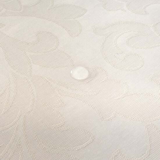 MANTEL ANTIMANCHAS JACQUARD MODELO ACACIA 3233 CRUDO 100X160 CM image 4