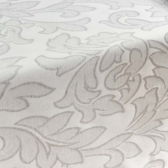 MANTEL ANTIMANCHAS JACQUARD MODELO ACACIA 3233 GRIS ALMA 250X160 CM image 3