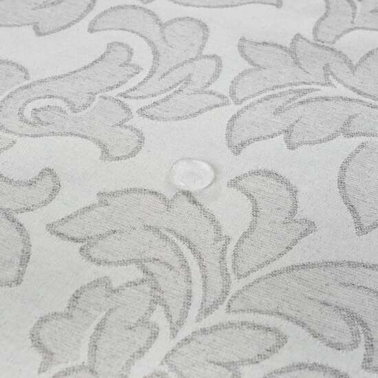 MANTEL ANTIMANCHAS JACQUARD MODELO ACACIA 3233 GRIS ALMA 250X160 CM image 5