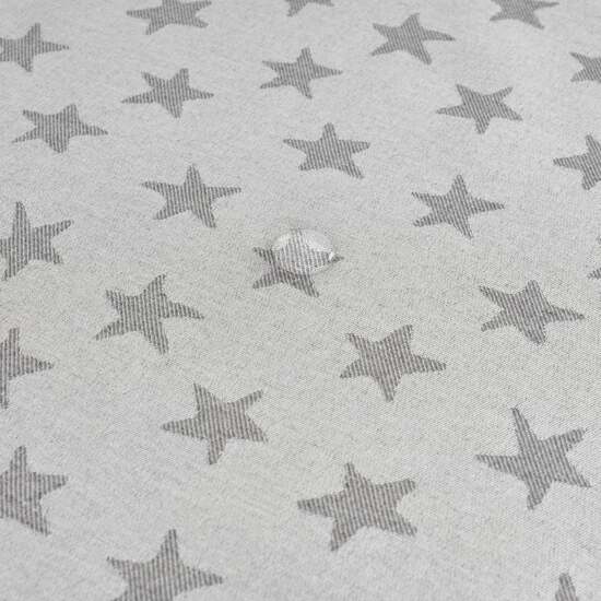 MANTEL ANTIMANCHAS JACQUARD MODELO ALAMO 3778 GRIS PERLA 300X160 CM image 4