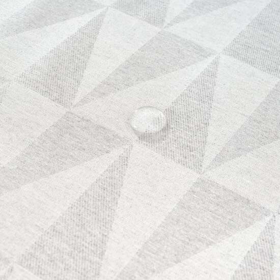 MANTEL ANTIMANCHAS JACQUARD MODELO ALAMO 3780 GRIS ALMA 160X160 CM image 5