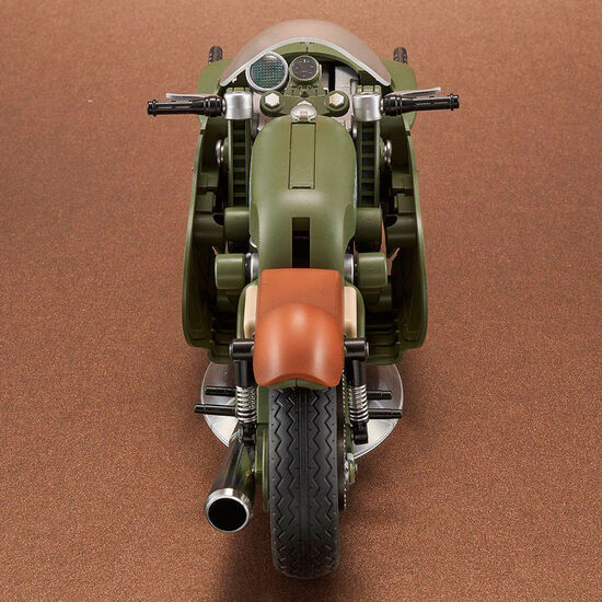 FIGURA BULMA VARIABLE N19 MOTORCYCLE MODEL KIT DRAGON BALL 16CM image 0