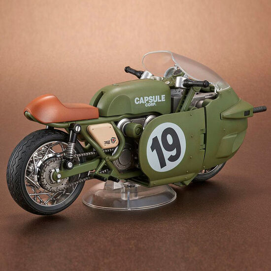 FIGURA BULMA VARIABLE N19 MOTORCYCLE MODEL KIT DRAGON BALL 16CM image 1