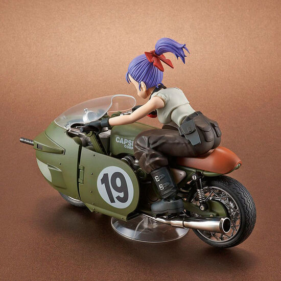 FIGURA BULMA VARIABLE N19 MOTORCYCLE MODEL KIT DRAGON BALL 16CM image 2
