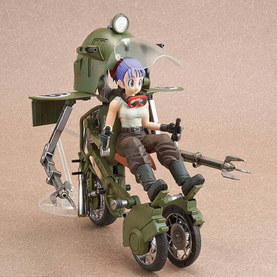 FIGURA BULMA VARIABLE N19 MOTORCYCLE MODEL KIT DRAGON BALL 16CM image 3