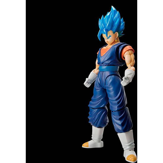 FIGURA SUPER SAIYAN GOD SUPER SAIYAN VEGETTO MODEL KIT DRAGON BALL Z 15CM image 0
