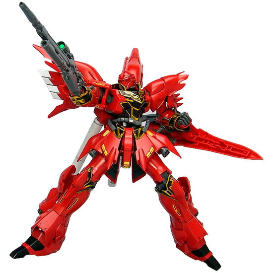 FIGURA MODEL KIT MSN-06S SINANJU MOBILE SUIT GUNDAM UNICORN 13CM image 1