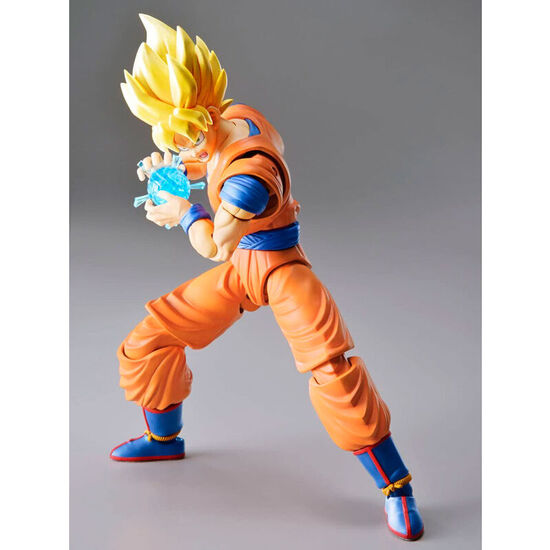 FIGURA SUPER SAIYAN GOKU NEW VERSION MODEL KIT RISE STANDARD DRAGON BALL Z 16CM image 2