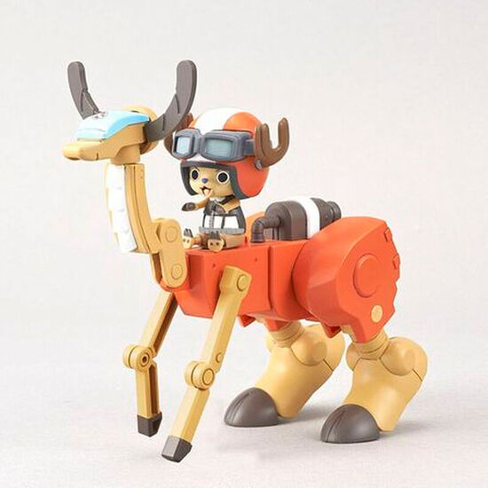 FIGURA CHOPPER ROBO SUPER 5 WALK HOPPER RE-RUN ONE PIECE 15CM image 0