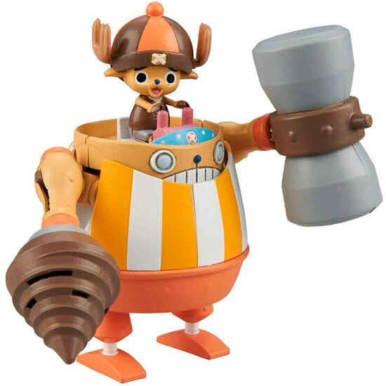 FIGURA CHOPPER ROBO SUPER 4 KUNG FU TRACER RE-RUN ONE PIECE 15CM image 0
