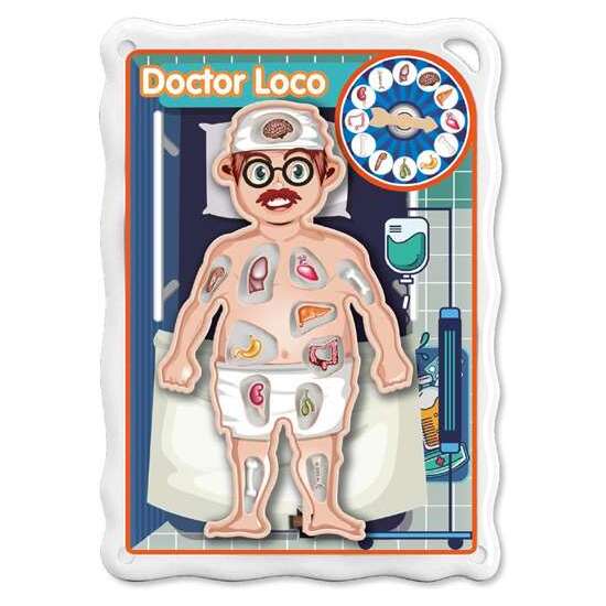 JUEGO DOCTOR LOCO ¡OPERA AL PACIENTE! 30X26X5 CM image 1