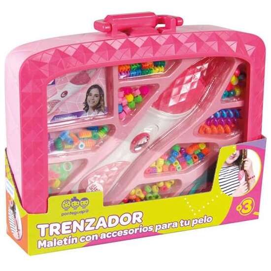 TRENZADOR PARA PELO CON ACCESORIOS EN MALETIN 30X24 CM image 5