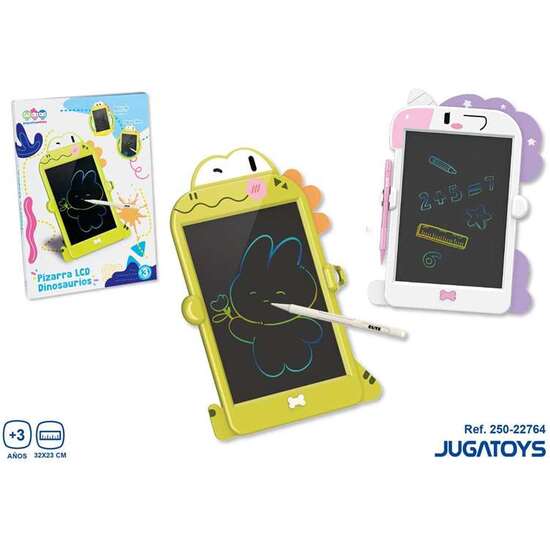 PIZARRA TABLET LCD ¡BORRA TANTES VECES QUIERAS Y VUELVE A EMPEZAR! 32X23 CM - MODELOS SURTIDOS image 0