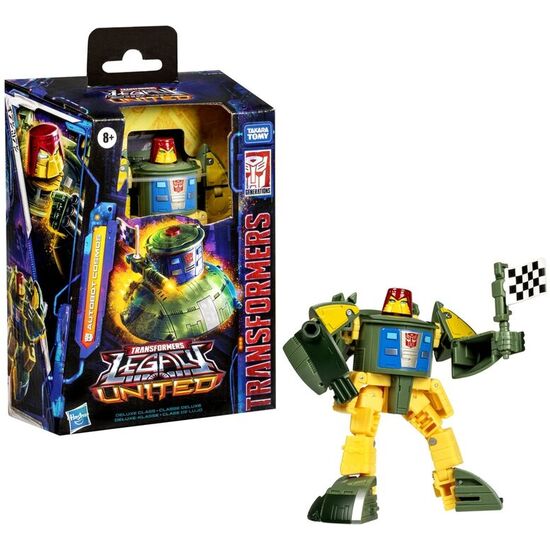 FIGURA DELUXE AUTOBOT COSMOS TRANSFORMERS LEGACY UNITED 14CM image 3