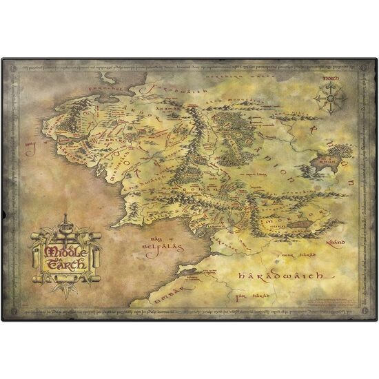 VADE TAPETE ESCRITORIO MAPA EL SEÃ±OR DE LOS ANILLOS image 0