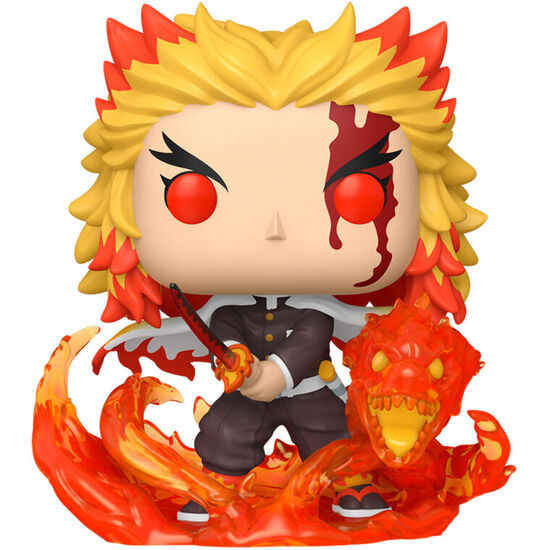 FIGURA POP DEMON SLAYER KIMETSU NO YAIBA KYOJURO RENGOKU image 1