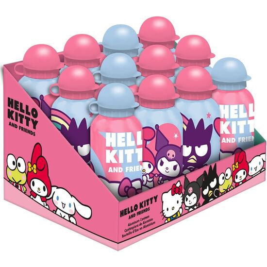 CANTIMPLORA ALUMINIO HELLO KITTY AND FRIENDS 500ML SURTIDO image 0