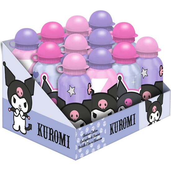CANTIMPLORA ALUMINIO KUROMI HELLO KITTY 500ML SURTIDO image 0