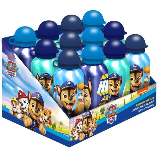 CANTIMPLORA ALUMINIO PATRULLA CANINA PAW PATROL 500ML SURTIDO image 0