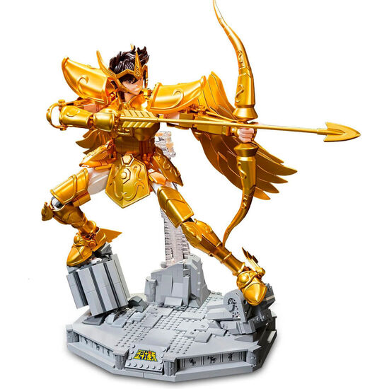 KIT CONSTRUCCION SAGITTARIOUS THE GOLD ARCHER SAINT SEIYA 776PZS image 0