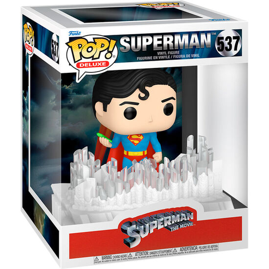FIGURA POP DELUXE DC COMICS SUPERMAN THE MOVIE SUPERMAN image 1