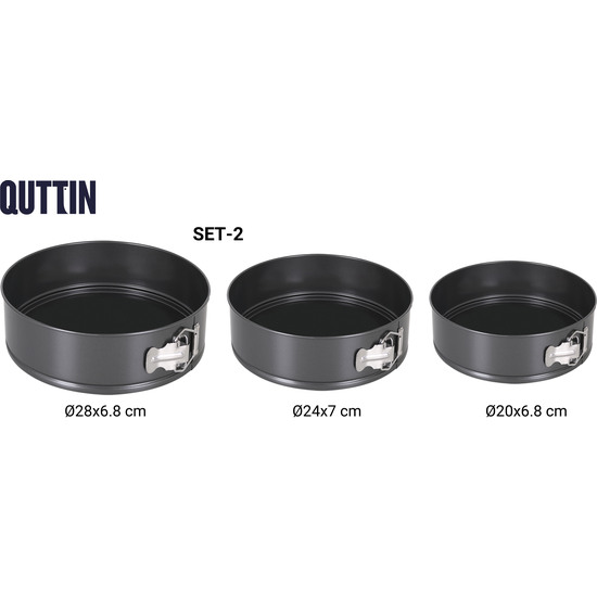 SET-3 MOLDE DESM.20X6.8+24X7+28X6.8 QUTTIN image 5