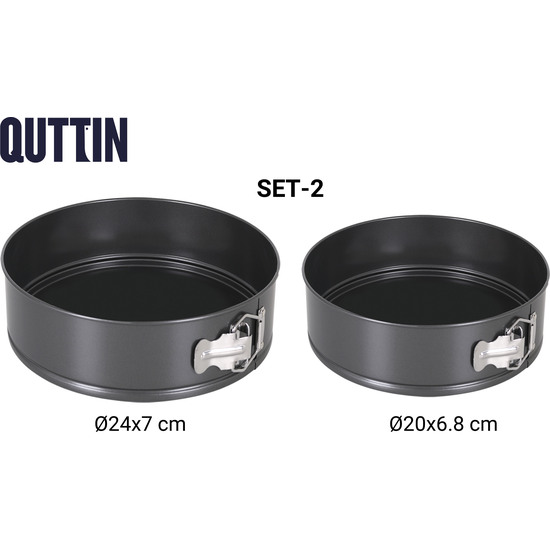 SET-2 MOLDE DESMONT. 20X6.8+24X7CM QUTTIN image 5