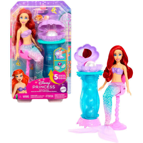 MUÃ±ECA ARIEL CON TOCADOR LA SIRENITA PRINCESAS DISNEY image 0