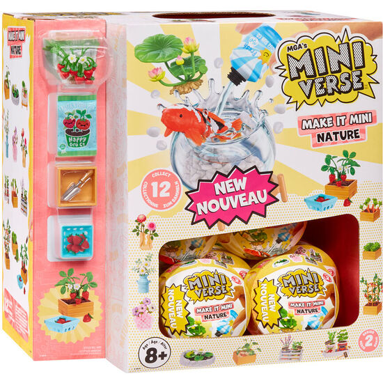CAPSULA SORPRESA MINIVERSE MAKE IT MINI NATURE SURTIDO image 0