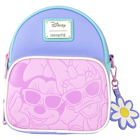 BOLSO MOCHILA DAISY & MINNIE DISNEY LOUNGEFLY 21CM image 0