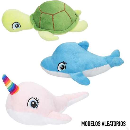 FIGURA PELUCHE ANIMAL MARINO 10CM  - MODELOS SURTIDOS image 0