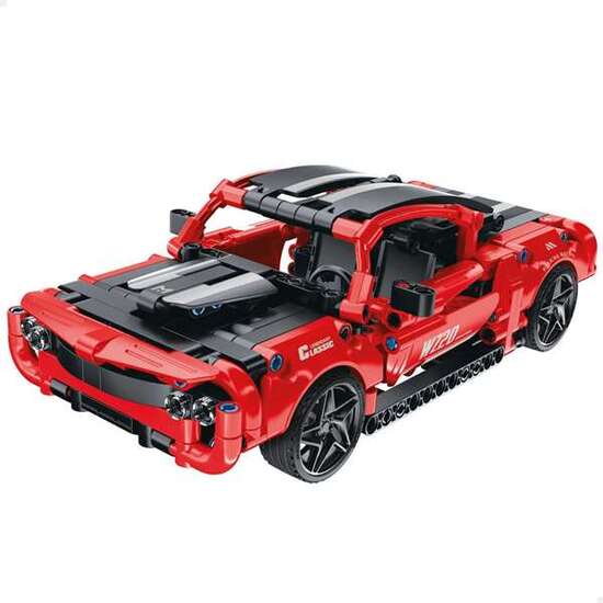 JUEGO CONSTRUCCION COCHE RACING RETROFRICCION 457 PIEZAS. 12X23.5X7.3 CM image 1