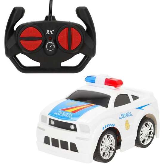 COCHE RADIO CONTROL POLICIA NACIONAL 15 CM. VELOCIDAD 10-12 KM HORA. image 0