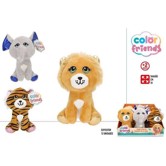 FIGURA ANIMALES DE PELUCHE 18CM - MODELOS SURTIDOS image 0