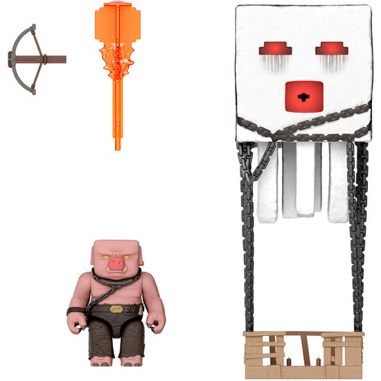 FIGURA GHAST LANZA EL ATAQUE FANTASMA MINECRAFT LA PELICULA 25CM image 3