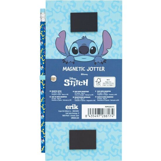 BLOC NOTAS MAGNETICO STITCH DISNEY image 1