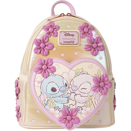 MOCHILA CUTE STITCH DISNEY LOUNGEFLY 26CM image 0