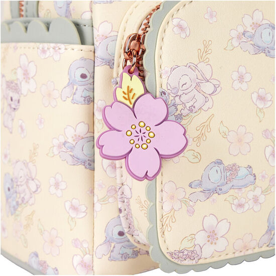 MOCHILA CHERRY BLOSSOM STITCH DISNEY LOUNGEFLY 26CM image 2